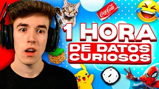 REACCIONO A 1 HORA de DATOS CURIOSOS