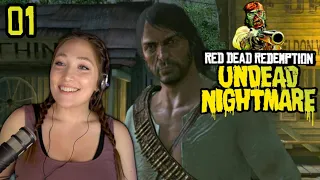 Red Dead Redemption: UNDEAD NIGHTMARE | PART 1 | First Playthrough [PS3]