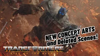 Transformers Rise of the Beasts Concept Arts & Deleted Scenes ft. Explanation!