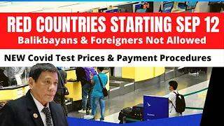 BALIKBAYAN PROGRAM SUSPENDED FOR THESE COUNTRIES ALL PASSENGERS AFFECTED BY NEW TRAVEL RESTRICTIONS