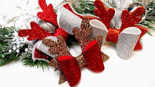 DIY Easy Christmas decorations - Christmas DIY Tree ornaments Making 🎄 @TatianaCraft