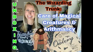 THE WIZARDING TRUNK BOX OCTOBER 2020 | Care of Magical Creatures and Arithmancy