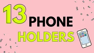 13 Easy Mobile Stand for Online Classes | Phone Holder Ideas | DIY Mobile Stand | Compilation