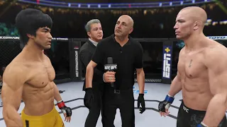 UFC4 | 이소룡 vs 조르주 생피에르 | UFC 역사상 최강자 GSP 상대하는 이소룡! | EA Sports UFC 4