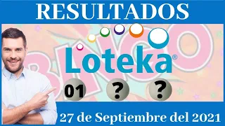 Lotería Loteka  Lunes 27 de Septiembre del 2021 #todaslasloteriasdominicanas