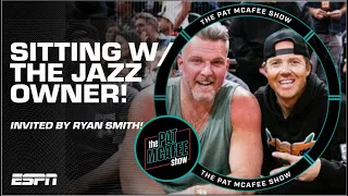 SELF MADE! Pat McAfee got to sit with the OWNER of the Utah Jazz | The Pat McAfee Show