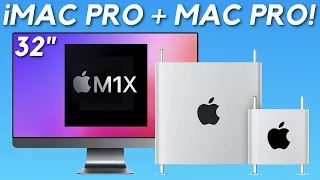 NEW M1X iMac Pro + M2X Mac Pro Leaks - 40-CORE CPU + 128-CORE GPU Revealed! Fall 2021 Release?