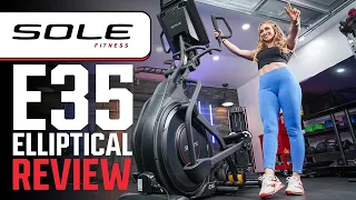 Sole E35 Elliptical Review: Big Footprint With Ergonomic Features!