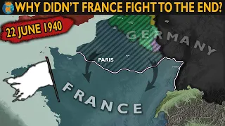 Why didn't France fight to the end in 1940?