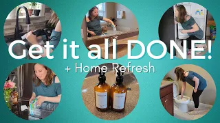 Want to Get it ALL Done? Watch Now for Sunday Cleaning Motivation! | Home Refresh | Molly Deckman