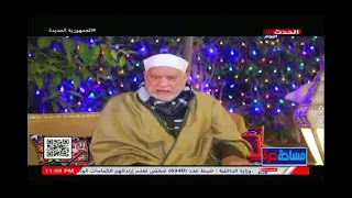 الشيخ احمد عمر هاشم ..." رأيت الرسول في الحرم وانا امشي خلفه " وبعد أسبوع حدث ما لم اتوقعه