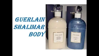 КОРОЛЕВСКИЙ УХОД ЗА ТЕЛОМ Guerlain Shalimar  Body series