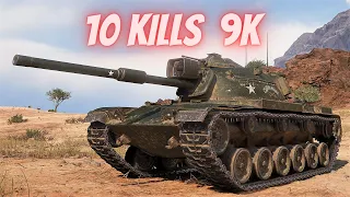 M60  10 Kills 9K Damage World of Tanks Replays 4K The best tank game