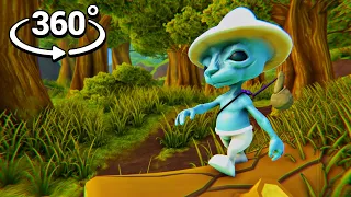 360º SMURF CAT - Party in the forest / VR