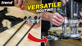 Micro Adjustable Side Fence with Extraction Port | T8 Router