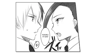 Shouto Todoroki x Momo Yaoyorozu doujinshi - I want to make you happy