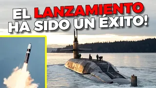 El submarino nuclear USS Louisiana lanzó con éxito el Trident D5LE, el misil más avanzado del mundo