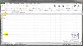 Excel - Link Data Between Worksheets in a Workbook in Excel