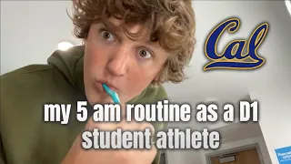 My 5AM Routine as a College Student Athlete Studying Computer Science