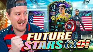 THE BEST ONE?! 91 FUTURE STARS GIO REYNA PLAYER REVIEW! FIFA 21 Ultimate Team