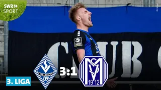 3. Liga: Nach Rückstand! Waldhof Mannheim dreht Spiel gegen Meppen | SWR Sport