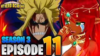 ALL FOR ONE VS ALL MIGHT! | My Hero Academia Episode 11 Reaction (S3)