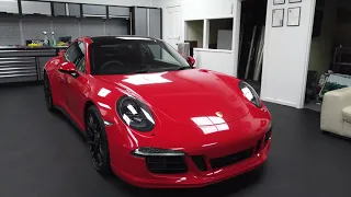 Porsche 911 Carrera GTS Geranium Red Wrap