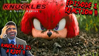 WHY IS KNUCKLES SO HILARIOUS?! | Knuckles Episode 1 REACTION!