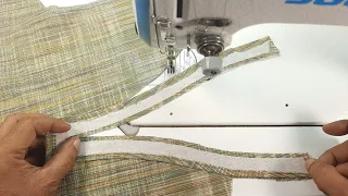 A Simple Professional Guide To Sew a stand collar❤️‍🔥 sewing hacks | Sewing techniques for Beginners