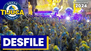 Unidos da Tijuca 2024 | Desfile | Samba ao vivo - #Desfile24