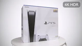 Sony PS5 Unboxing + Setup + Gameplay