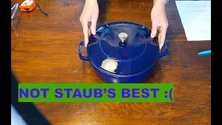 Staub Cast Iron Braiser - A Look and Impressions, Comparison with Le Creuset