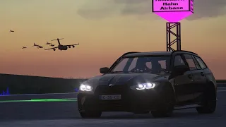 Assetto Corsa BMW G81 M3 at Flughafen Frankfurt-Hahn