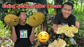 Eating Jackfruit after 8 years | village | Arunachal Pradesh | jameslibangvlog |