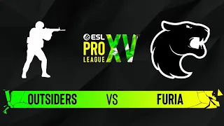 Outsiders vs. FURIA - Map 3 [Vertigo] - ESL Pro League Season 15 - Group B