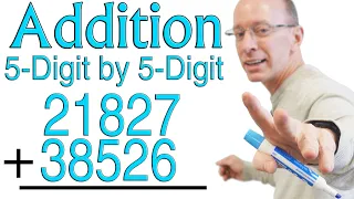 5 Digit Addition with Regrouping | Learning Fun Show