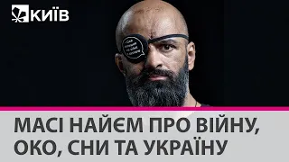 "Якщо лікарі дозволять - хочу повернутися на фронт": Масі Найєм про війну, поранення, сни та мрії