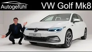 all-new Volkswagen Golf Mk8 Exterior Interior Premiere - Autogefühl