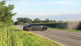 E63s 2018 drift burnout