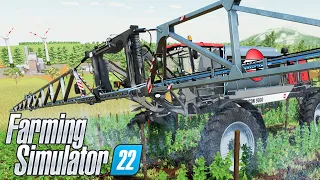 PULVERIZANDO UVAS | Farming Simulator 22 | Centro Oeste Map