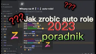 ✅Jak zrobić Auto Role Na discordzie NIE Carl-bot 2023✅ #discord