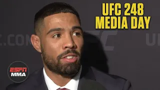 Max Griffin tells story of seeing GGG at UFC PI | UFC 248 Media Day | ESPN MMA