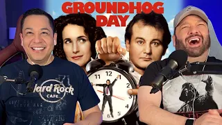 "Do you ever have deja vu?" GROUNDHOG DAY (1993) | First Time Watching | MOVIE REACTION & Review