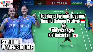 Febriana/Amalia 🇮🇩 vs Iwanaga/Nakanishi 🇯🇵 | Semifinal Toyota Thailand Open 2023