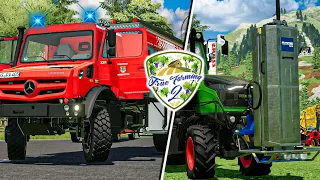 True Farming 2 #18 - Einweihung der FEUERWEHR und Einführung Precision Farming -Farming Simulator 22