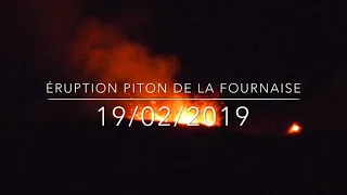 Éruption du Piton de La Fournaise du 19/02/2019