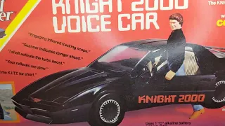 1982 1983 Kenner Knight Rider 2000 Voice Car. Does it work?