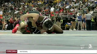 Girls wrestle in Nebraska state tournament for 1st time ever