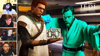 Streamers React to Star Wars Jedi: Fallen Order Obi Wan Hologram Compilation (React)