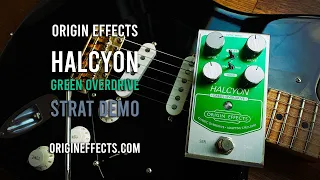 Origin Effects: HALCYON Green OD. Strat Demo.